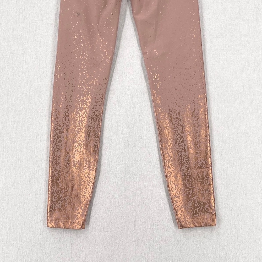 BEYOND YOGA Alloy Ombre High Waist Leggings Womens XS Blush Pink Rose Gold - Picture 6 of 14